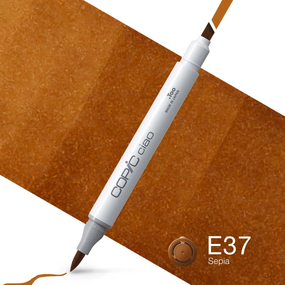Copic Marker dwustronny Ciao - E37 Sepia