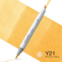 Copic Marker dwustronny Ciao - Y21 Buttercup Yellow