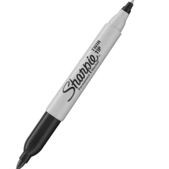 Sharpie Marker dwustronny Twin Tip - - czarny ><noscript><img width=