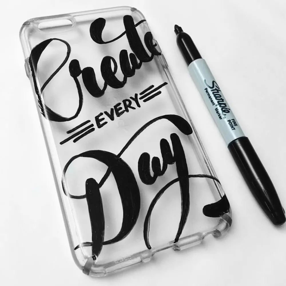 Sharpie Marker Fine Point - - czerwony, 1 mm