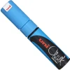 Uni Marker kredowy do tablic PWE-8K - - niebieski