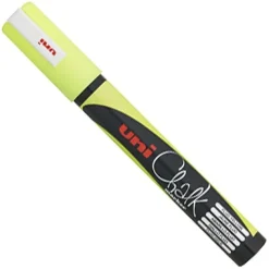 Uni Marker kredowy do tablic PWE-5M - - żółty > Markery