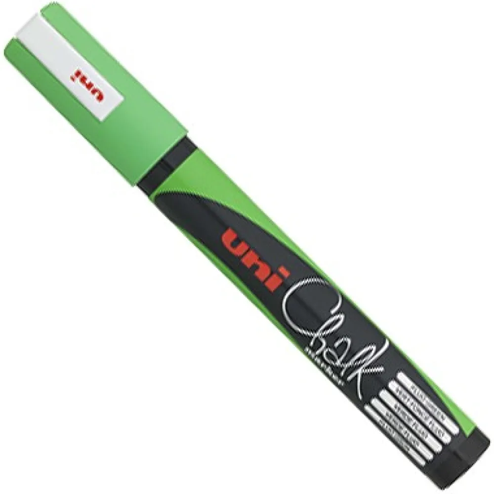 Uni Marker kredowy do tablic PWE-5M - - zielony