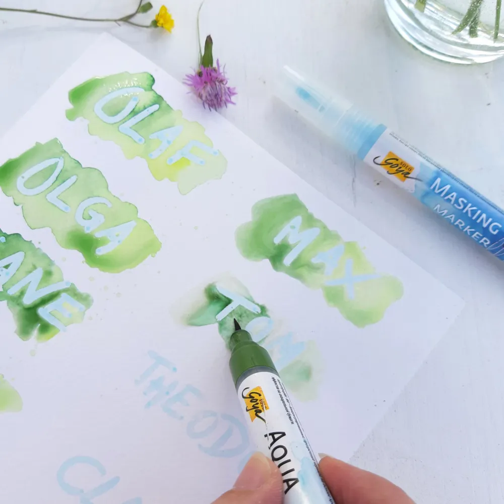 Kreul Marker maskujący Solo Goya Masking Marker - - medium > Media Do Akwareli