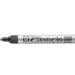 Sakura Marker olejny Pen-Touch Calligrapher - - Silver, 5 mm ><noscript><img width=