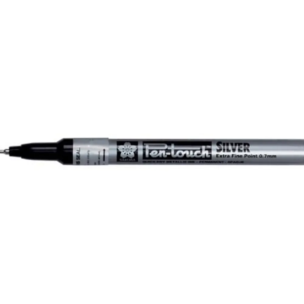 Sakura Marker olejny Pen-Touch - - Silver, 0,7 mm > Markery, Brushpeny I Pisaki|Pisaki Kaligraficzne