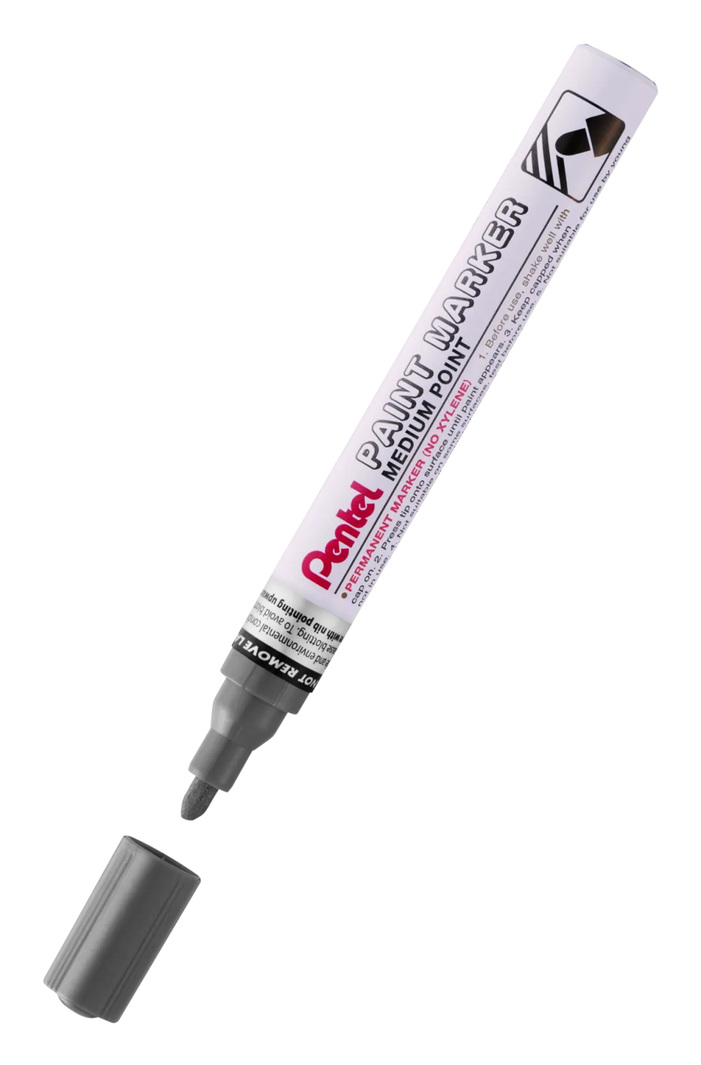 Pentel Marker olejowy Paint Marker - - perłowy czarny