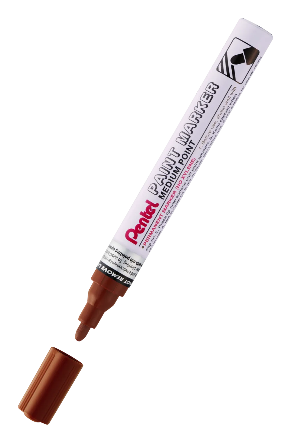 Pentel Marker olejowy Paint Marker - - brązowy