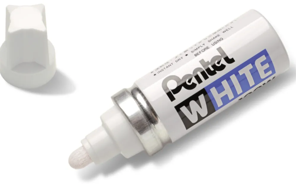 Pentel Marker olejowy 100W - - biały, 6,5 mm > Markery