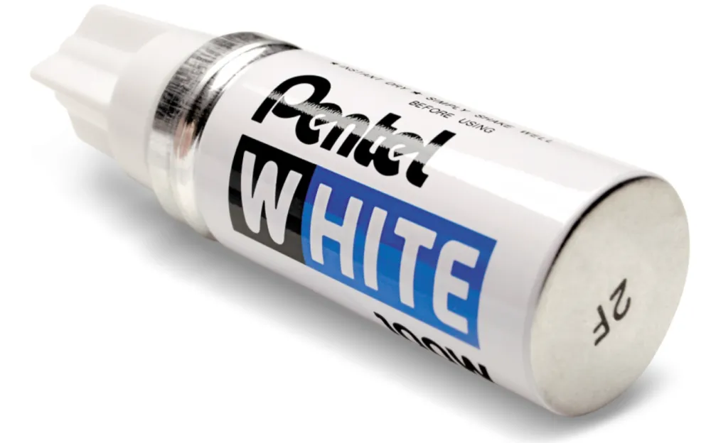 Pentel Marker olejowy 100W - - biały, 6,5 mm > Markery