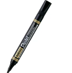 Pentel Marker permanentny N850 - - czarny, 4,5 mm
