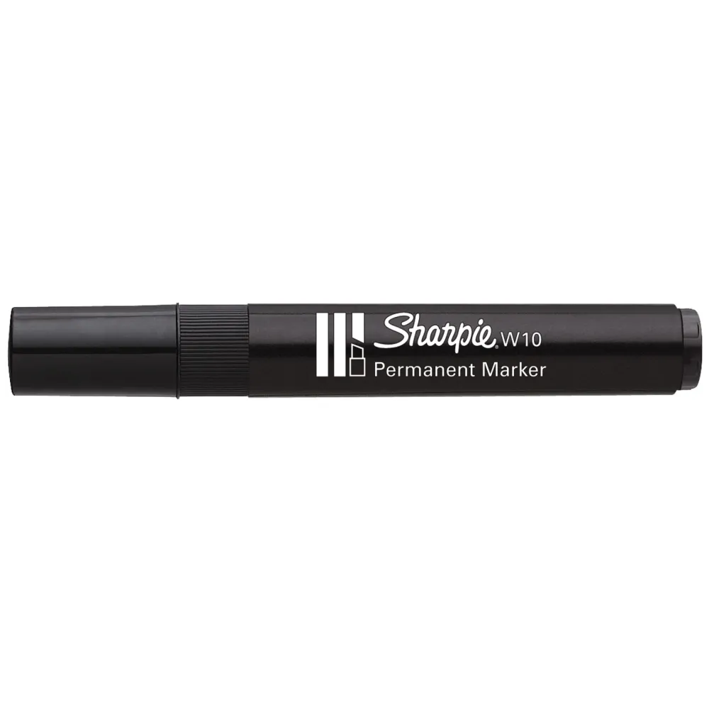 Sharpie Marker permanentny W10 - - czarny, 1,5-5 mm