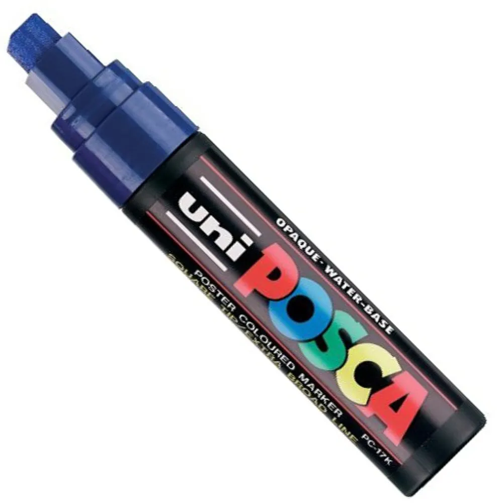 Uni Posca Marker Posca PC-17K - Uni - niebieski, blue > Markery, Brushpeny I Pisaki