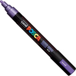 Uni Posca Marker Posca PC-5M - Uni - fioletowy, metallic violet