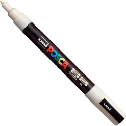 Uni Posca Marker Posca PC-3M - Uni - kość słoniowa, ivory