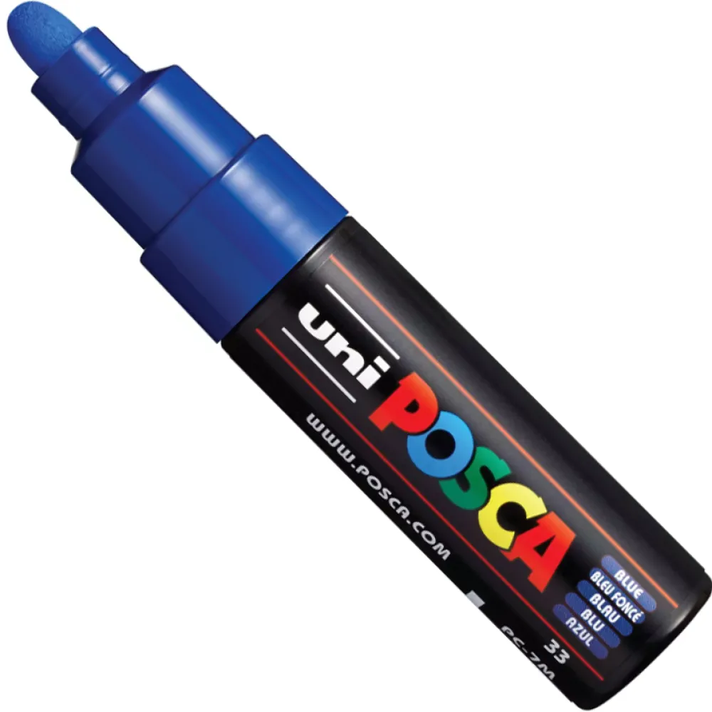 Uni Posca Marker Posca PC-7M - Uni - niebieski, blue > Markery, Brushpeny I Pisaki