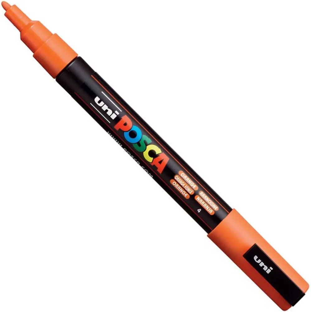Uni Posca Marker Posca PC-3M - Uni - pomarańczowy, orange