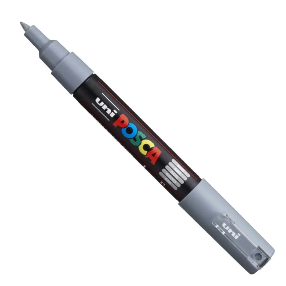 Uni Posca Marker Posca PC-1M - Uni - szary, grey