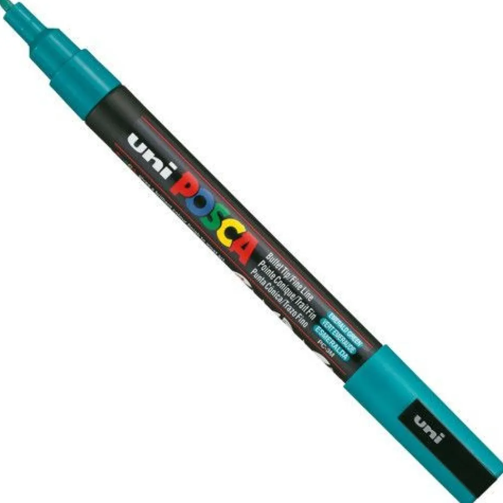 Uni Posca Marker Posca PC-3M - Uni - zielony, emerald green