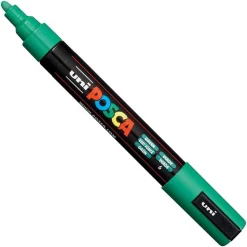 Uni Posca Marker Posca PC-5M - Uni - zielony, green > Markery, Brushpeny I Pisaki
