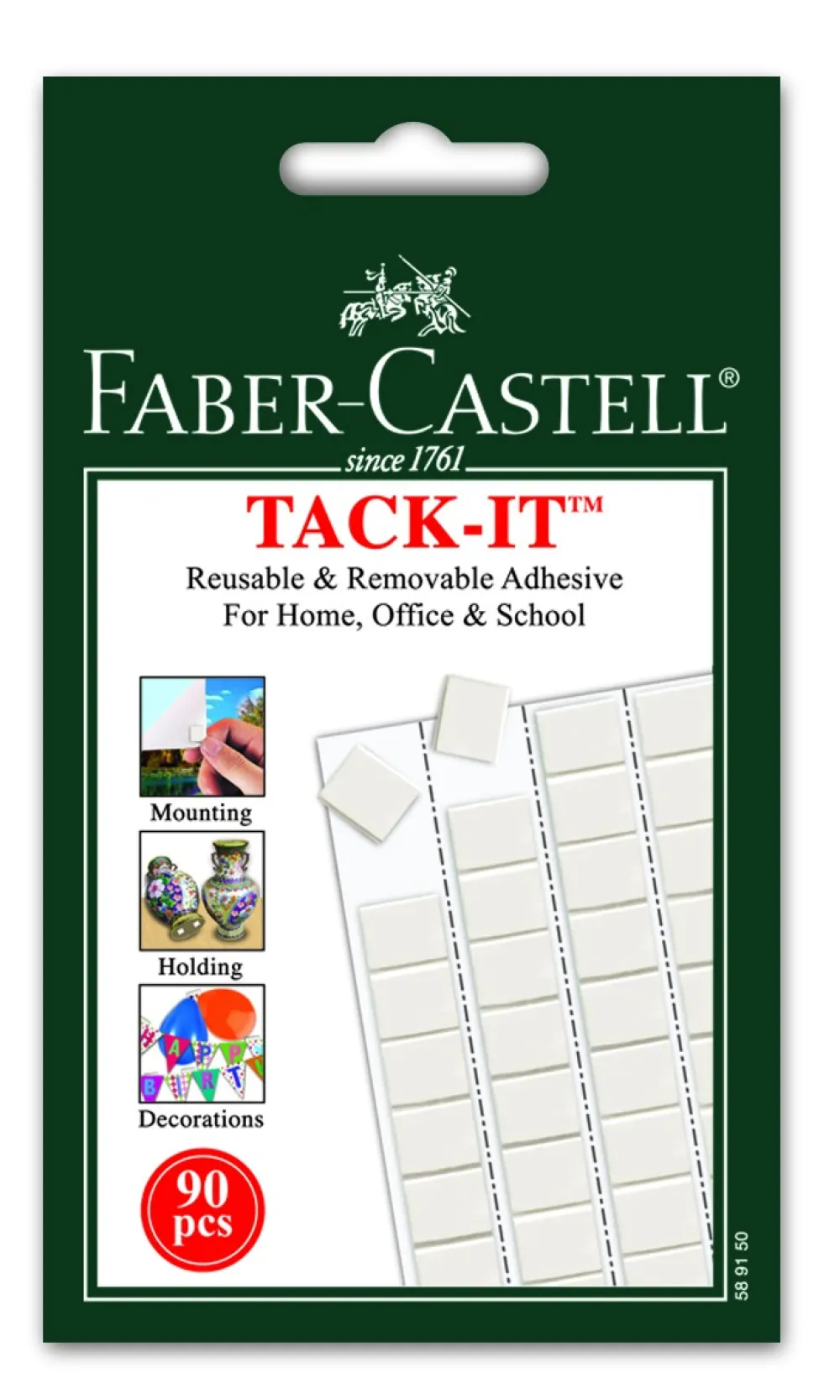 Faber-Castell Masa mocująca Tack-it - - biała 50 g > Kleje I Taśmy Klejące
