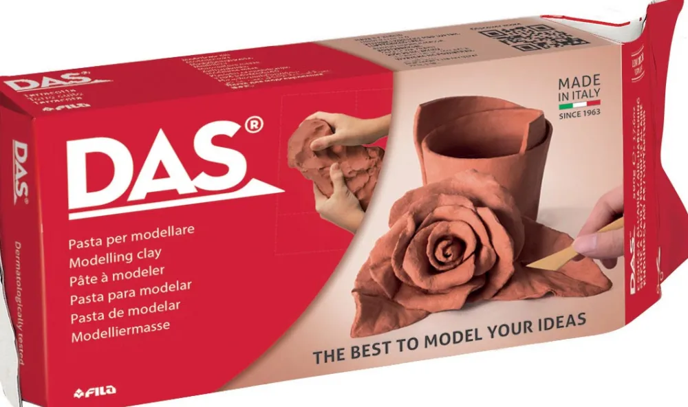 DAS Masa modelarska - - terracotta, 1 kg > Masy Do Modelowania
