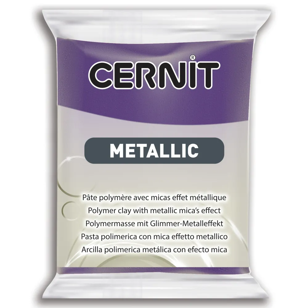 Cernit Masa termoutwardzalna Metallic - - 900, Violet, 56 g