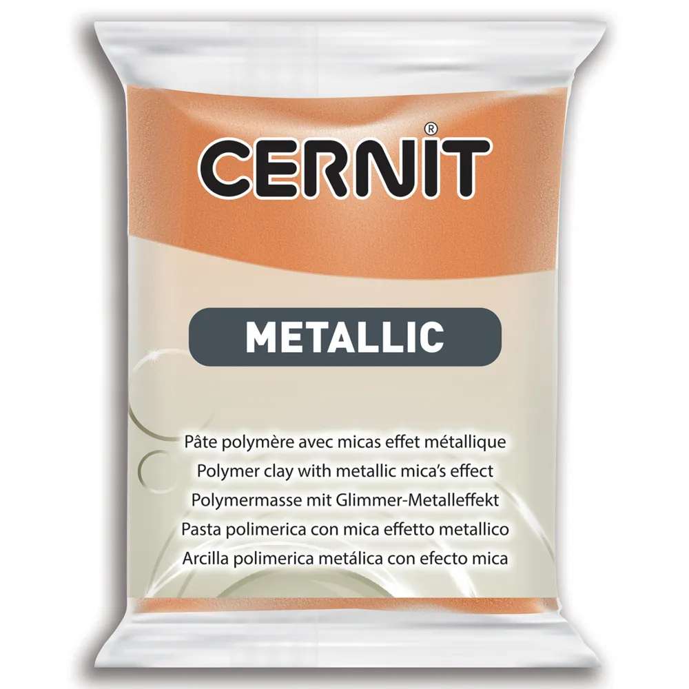 Cernit Masa termoutwardzalna Metallic - - 775, Rust, 56 g