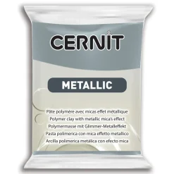 Cernit Masa termoutwardzalna Metallic - - 167, Steel, 56 g