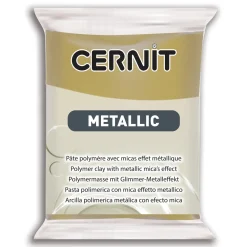 Cernit Masa termoutwardzalna Metallic - - 054, Turquoise Gold, 56 g > Masy Do Modelowania