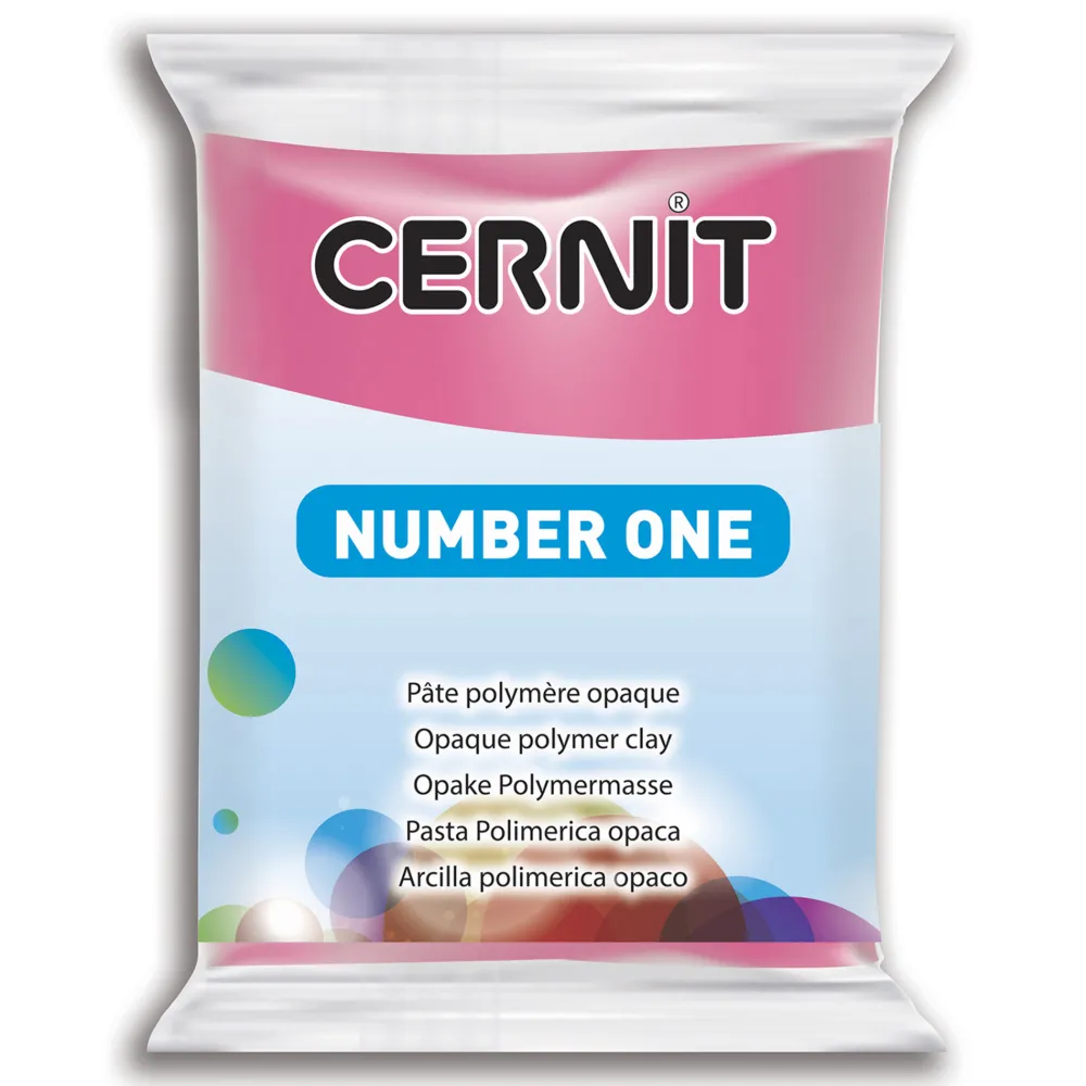 Cernit Masa termoutwardzalna Number One - - 481, Raspberry, 56 g > Masy Do Modelowania