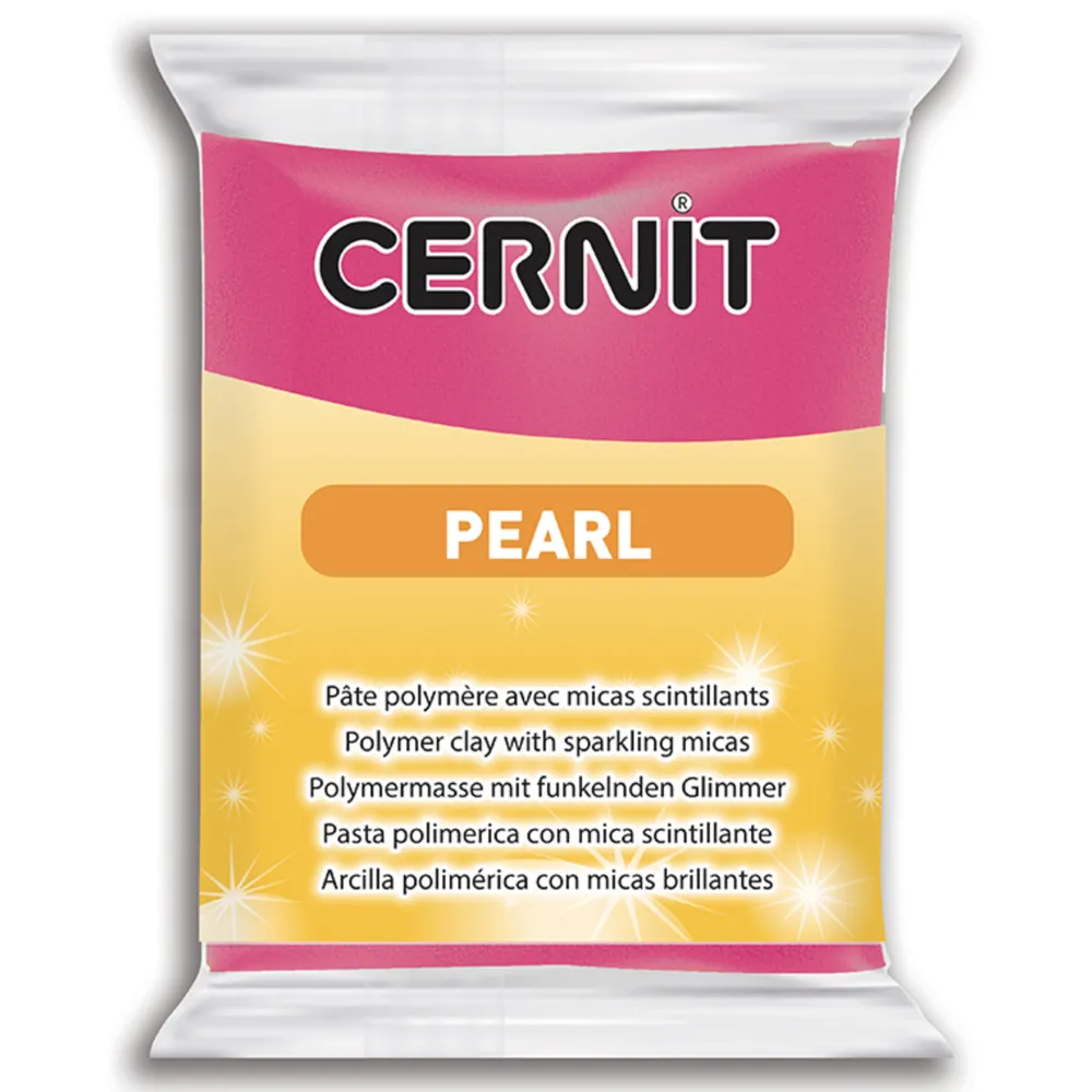 Cernit Masa termoutwardzalna Pearl - - 460, Magenta, 56 g > Masy Do Modelowania