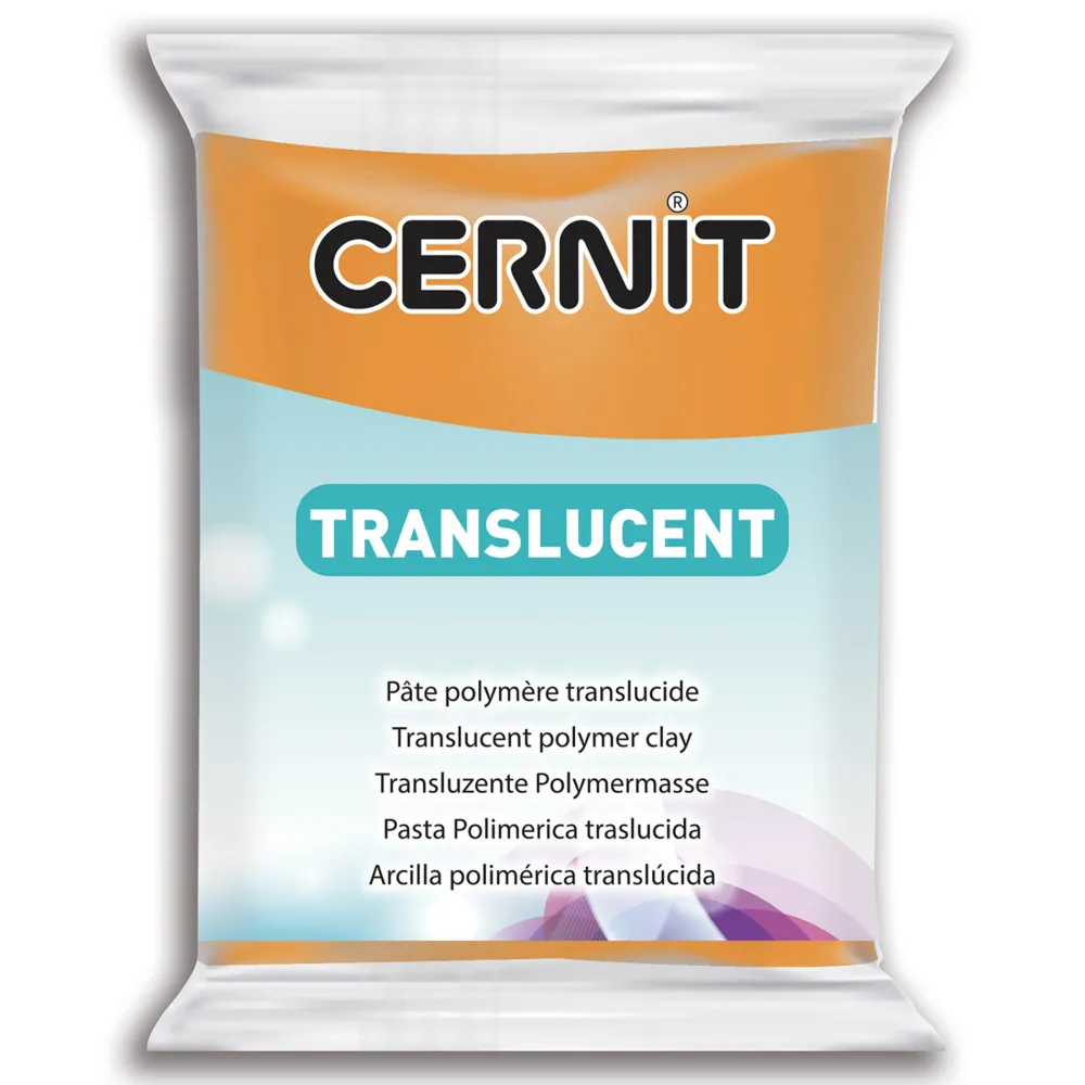Cernit Masa termoutwardzalna Translucent - - 752, Orange, 56 g