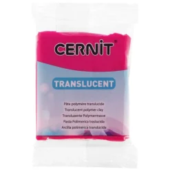Cernit Masa termoutwardzalna Translucent - - 474, Ruby Red, 56 g