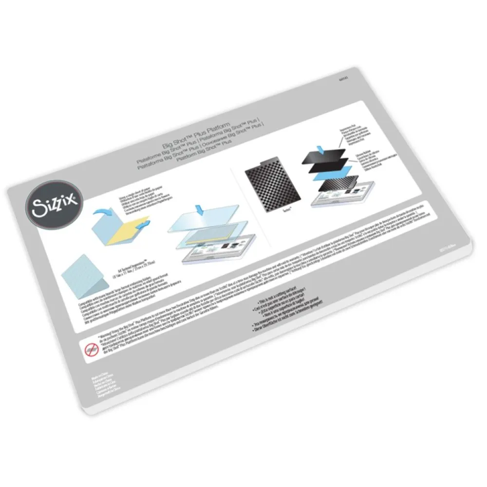 Sizzix Maszyna tnąco - wytłaczająca Big Shot Plus (White & Grey)