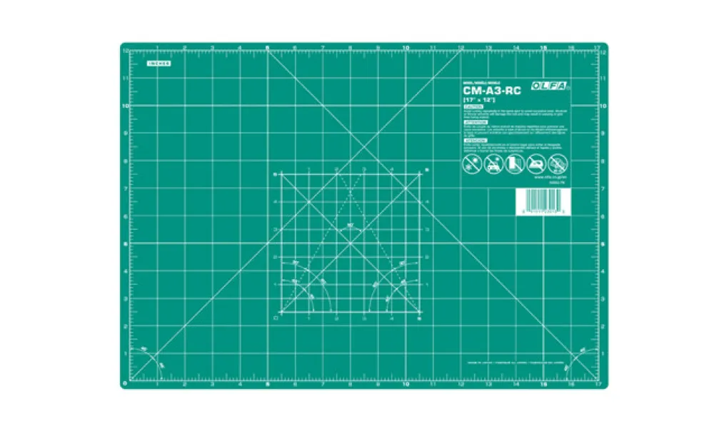 Olfa Mata do cięcia samoregenerująca CM-A3-RC - - 2 mm, 45 x 32 cm
