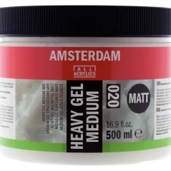 Amsterdam Medium do akryli w żelu - - matowe, gęste, 500 ml > Media Do Akryli