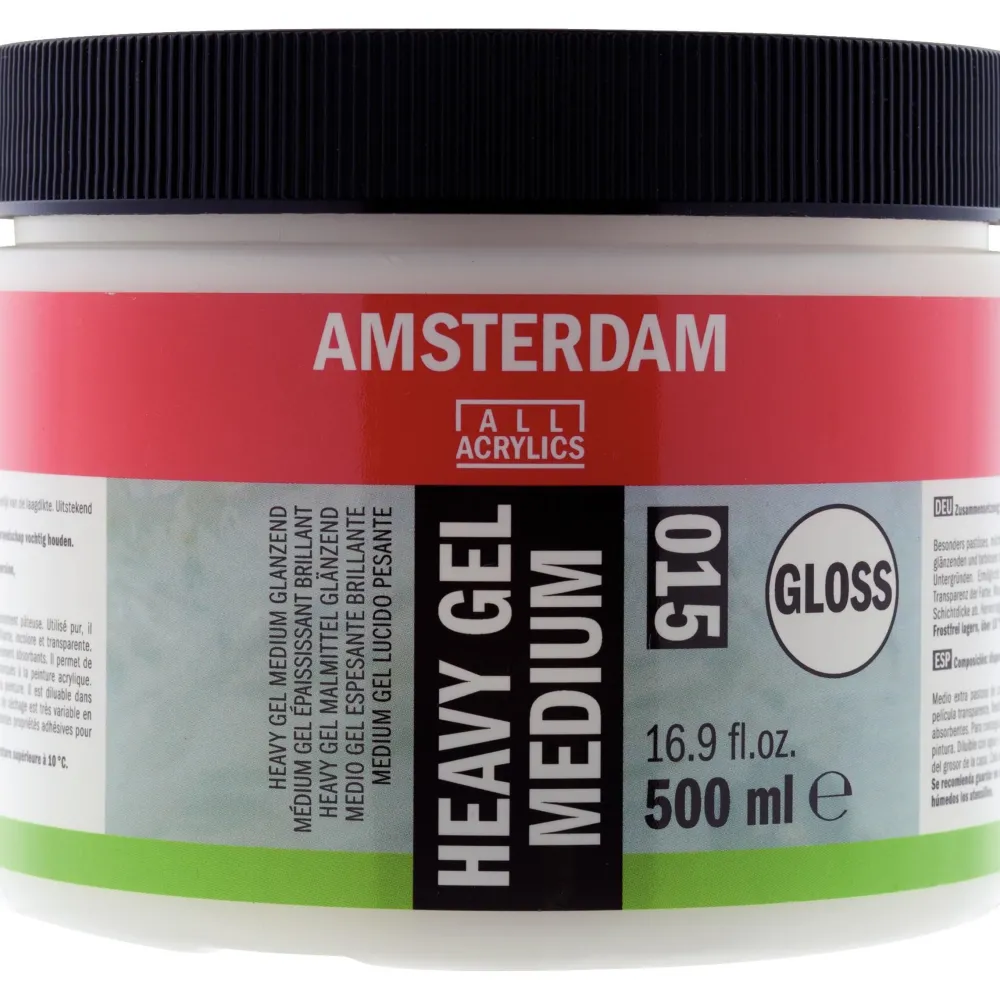 Amsterdam Medium do akryli w żelu - - błyszczące, 250 ml > Media Do Akryli