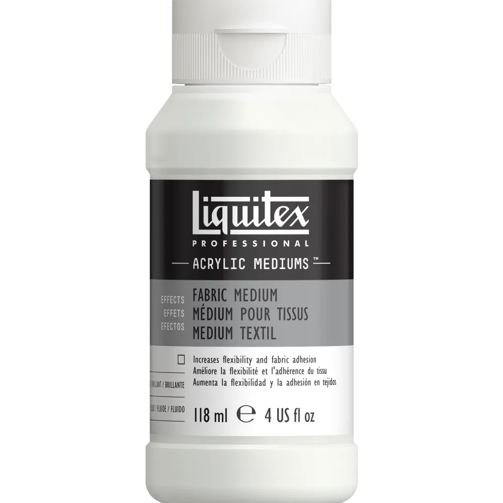 Liquitex Medium do farb akrylowych Fabric Medium - - 118 ml > Media Do Akryli
