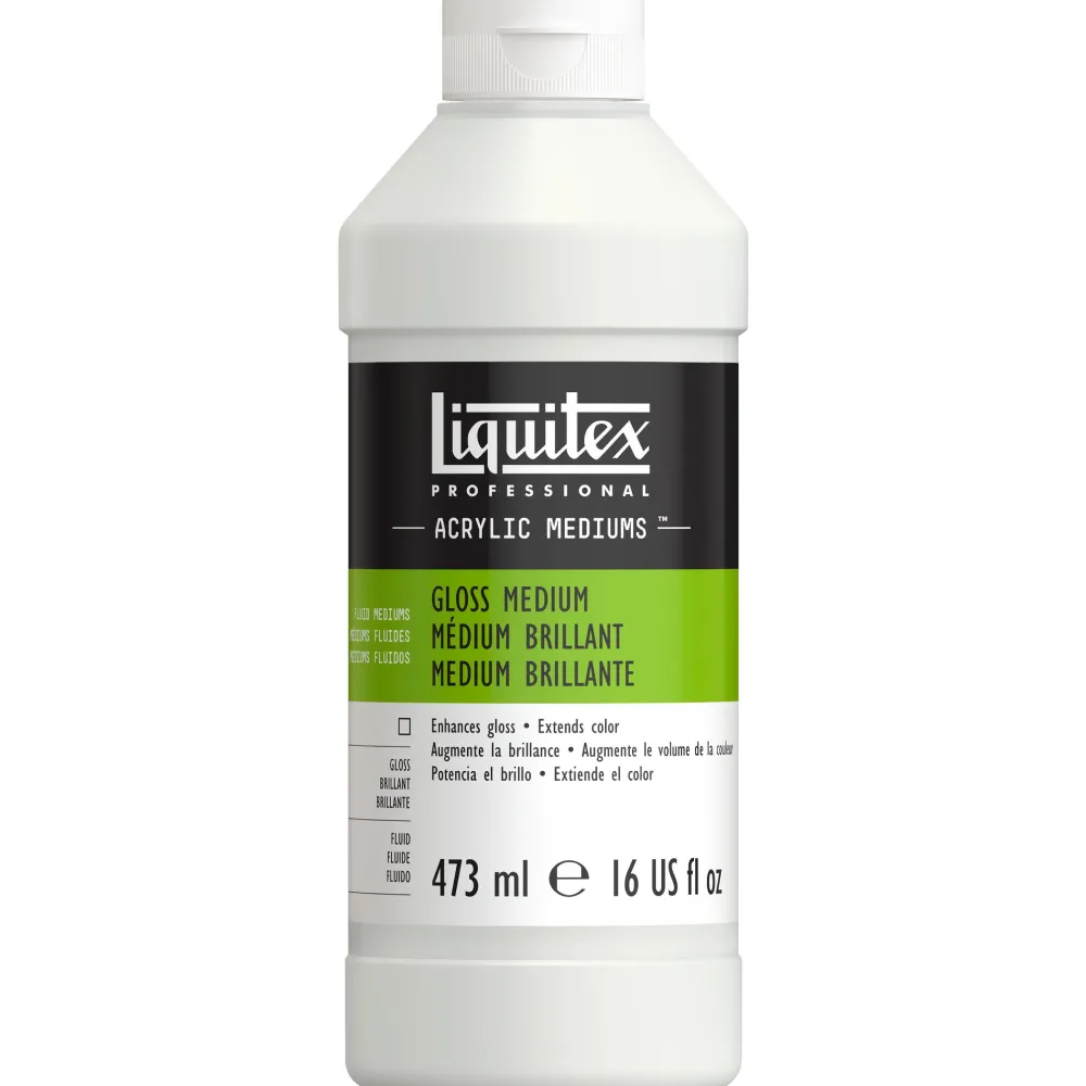 Liquitex Medium do farb akrylowych Gloss - - połysk, 473 ml > Media Do Akryli