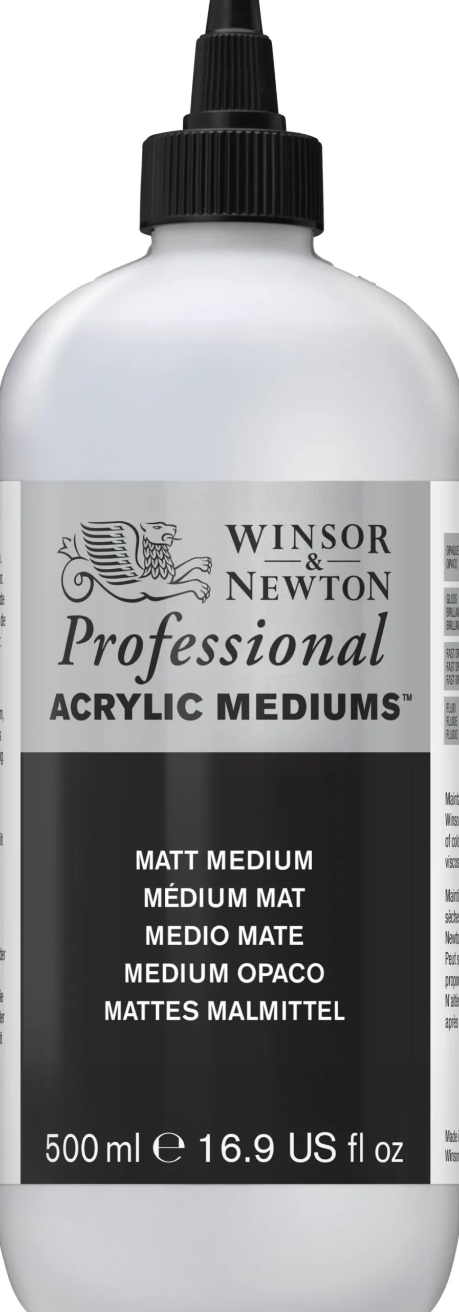 Winsor & Newton Medium do farb akrylowych Matt - - matowe, 500 ml > Media Do Akryli