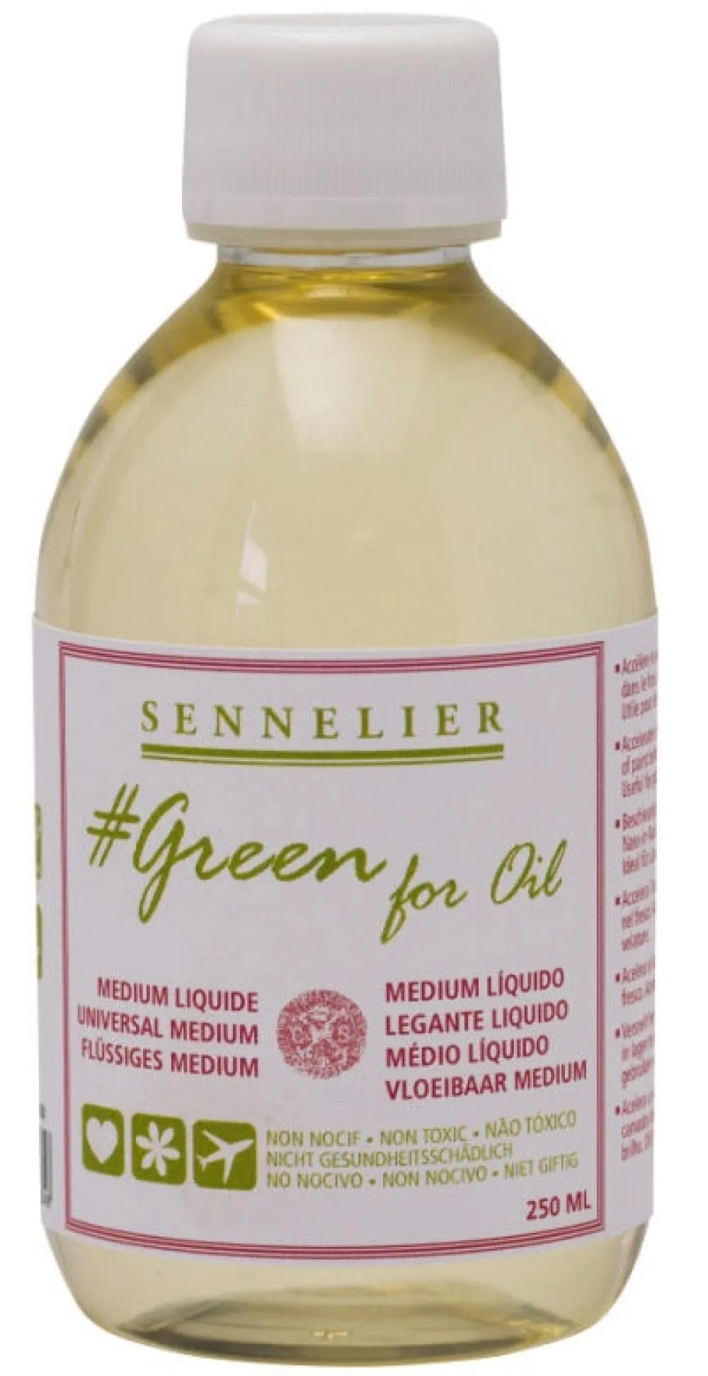 Sennelier Medium do farb olejnych Green For Oil - - 250 ml