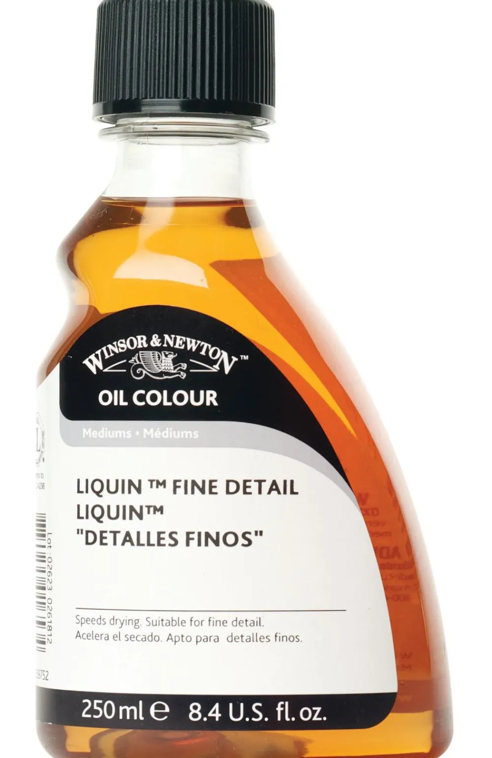 Winsor & Newton Medium do farb olejnych Liquin Fine Detail - - 250 ml > Media Do Farb Olejnych