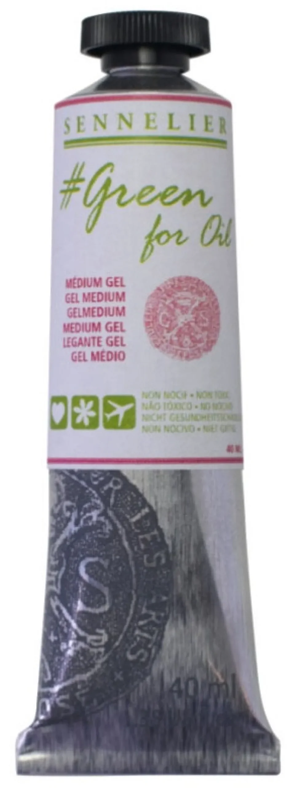 Sennelier Medium żelowe Green For Oil - - 40 ml > Media Do Farb Olejnych