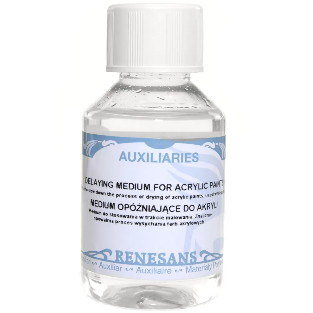 Renesans Medium opóźniające do akryli - - 100 ml > Media Do Akryli
