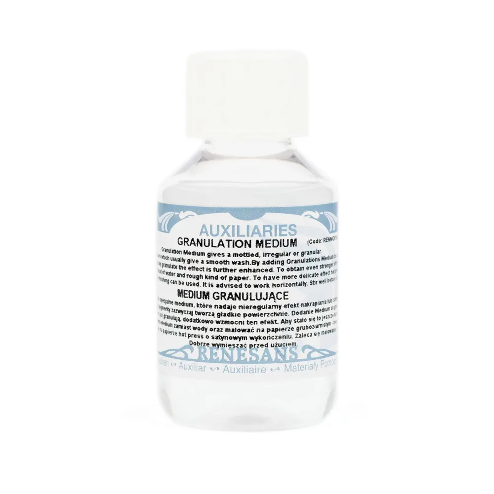 Renesans Medium, płyn granulujący do akwareli - - 100 ml