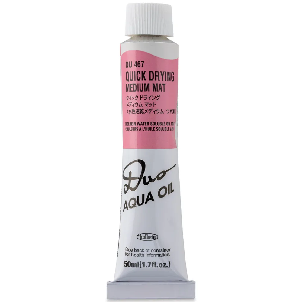 Holbein Medium Quick Drying do farb olejnych Duo Aqua Oil - - mat, 50 ml > Media Do Farb Olejnych