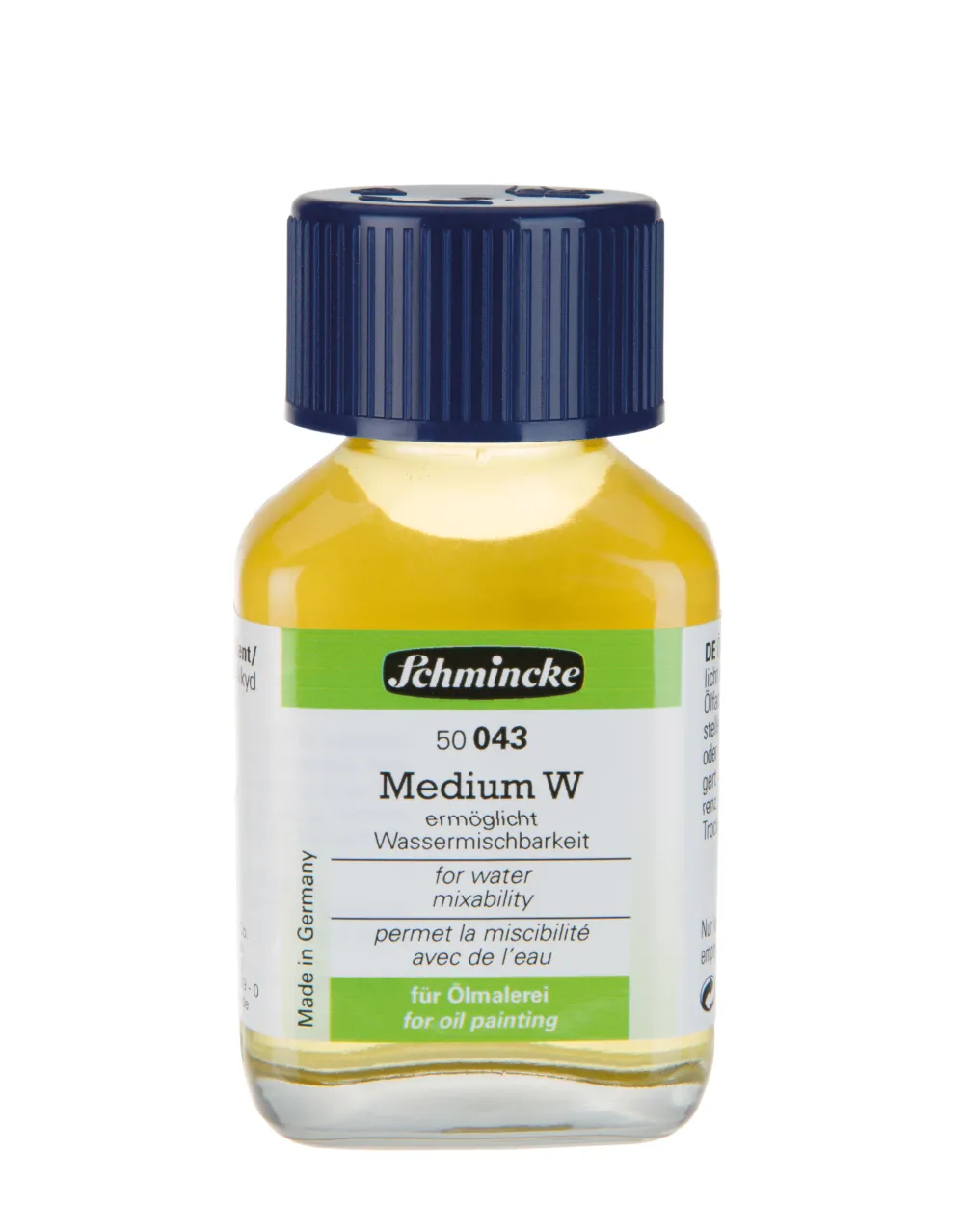 Schmincke Medium W rozcieńczające do farb olejnych - - 60 ml > Rozpuszczalniki|Media Do Farb Olejnych