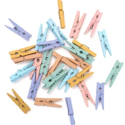 dpCraft Mini klamerki drewniane - - Juicy, 3 cm, 30 szt. > Guziki I Klamerki