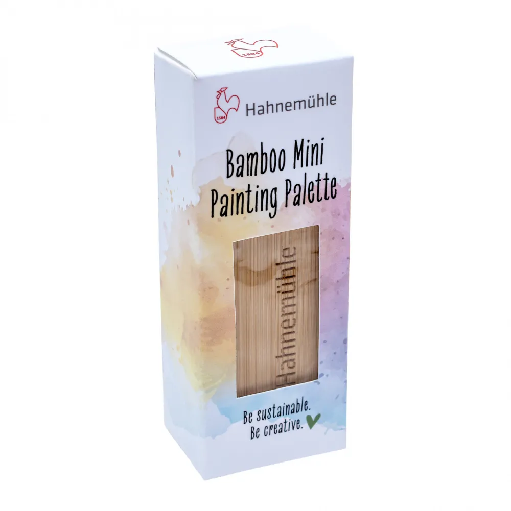 Hahnemuhle Mini paletka bambusowa - Hahnemühle - 8 miejsc > Paletki Malarskie